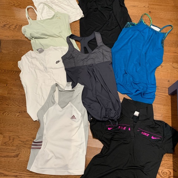 Bundle of 8 beautiful condition training tops xs-s - Picture 3 of 16